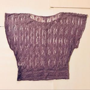 Forever 21 Tops - Forever 21 lace dolman top Forever 21 Tops - Forever 21 lace dolman top